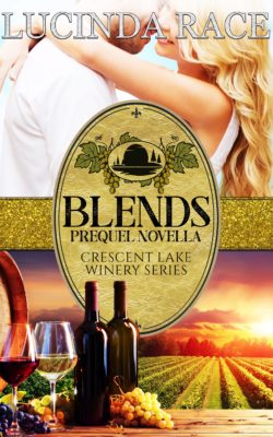 Book cover for Blends, written by Lucinda Race